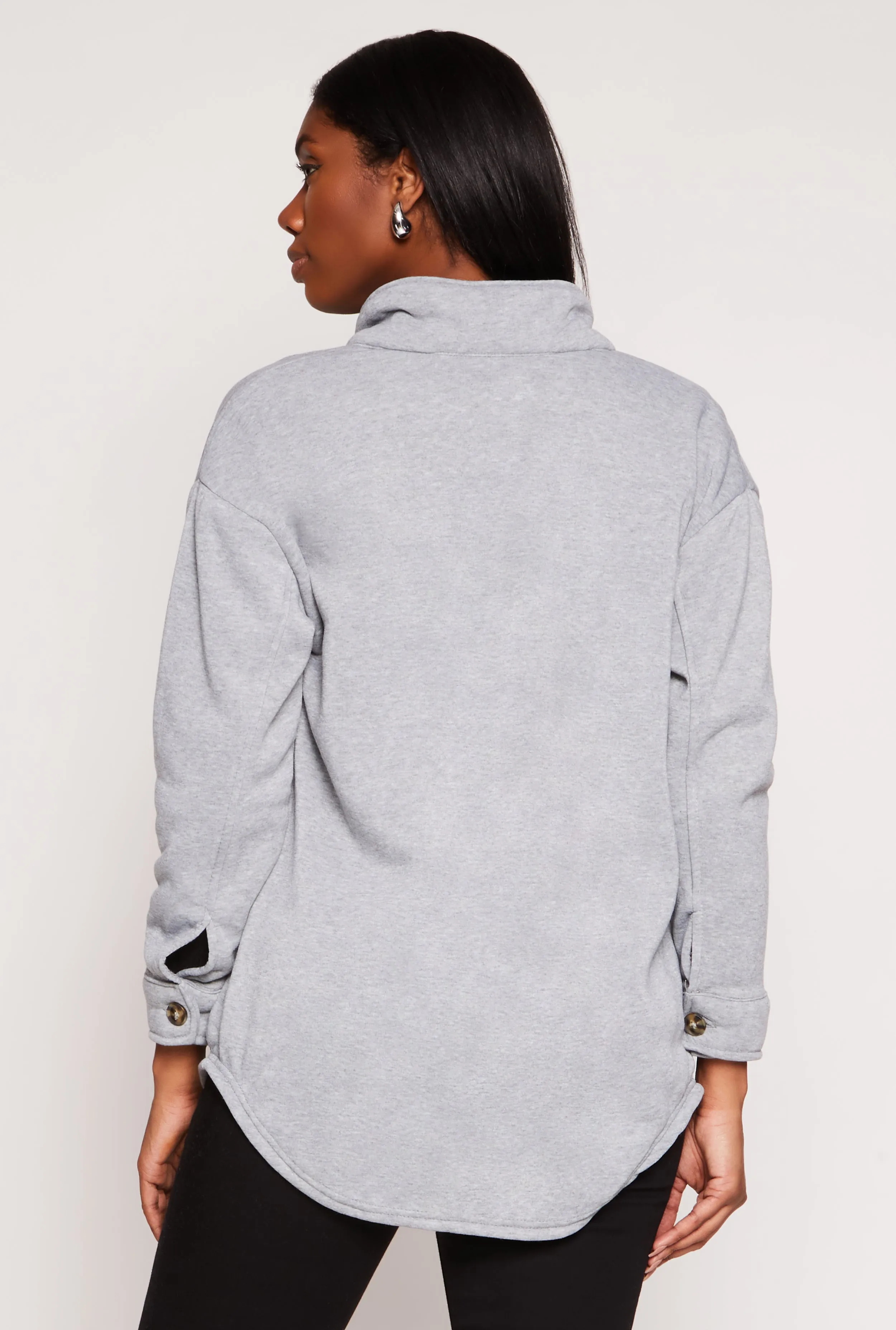 Sherpa Lined Shacket sold by Rainbow product image thumbnail 3