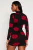 Rose Print Mini Sweater Dress sold by Rainbow