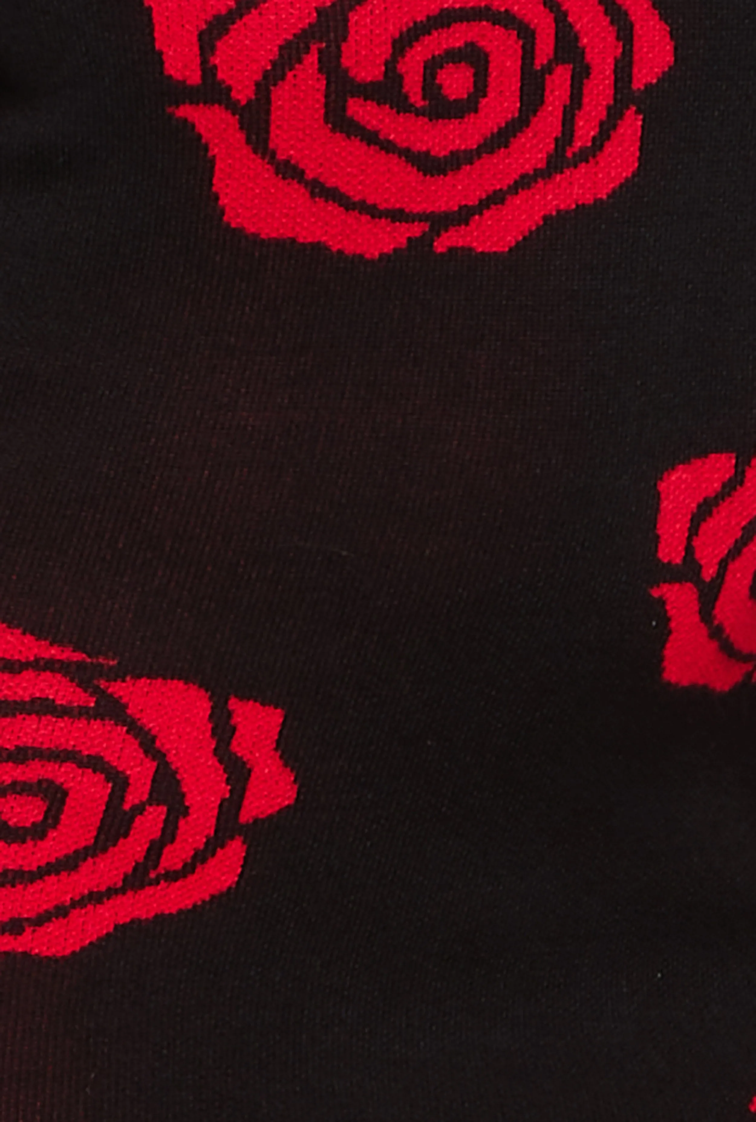 Rose Print Mini Sweater Dress sold by Rainbow product image thumbnail 4