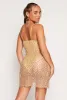 Mesh Lined Beaded Sequin Cami Dress sold by Rainbow