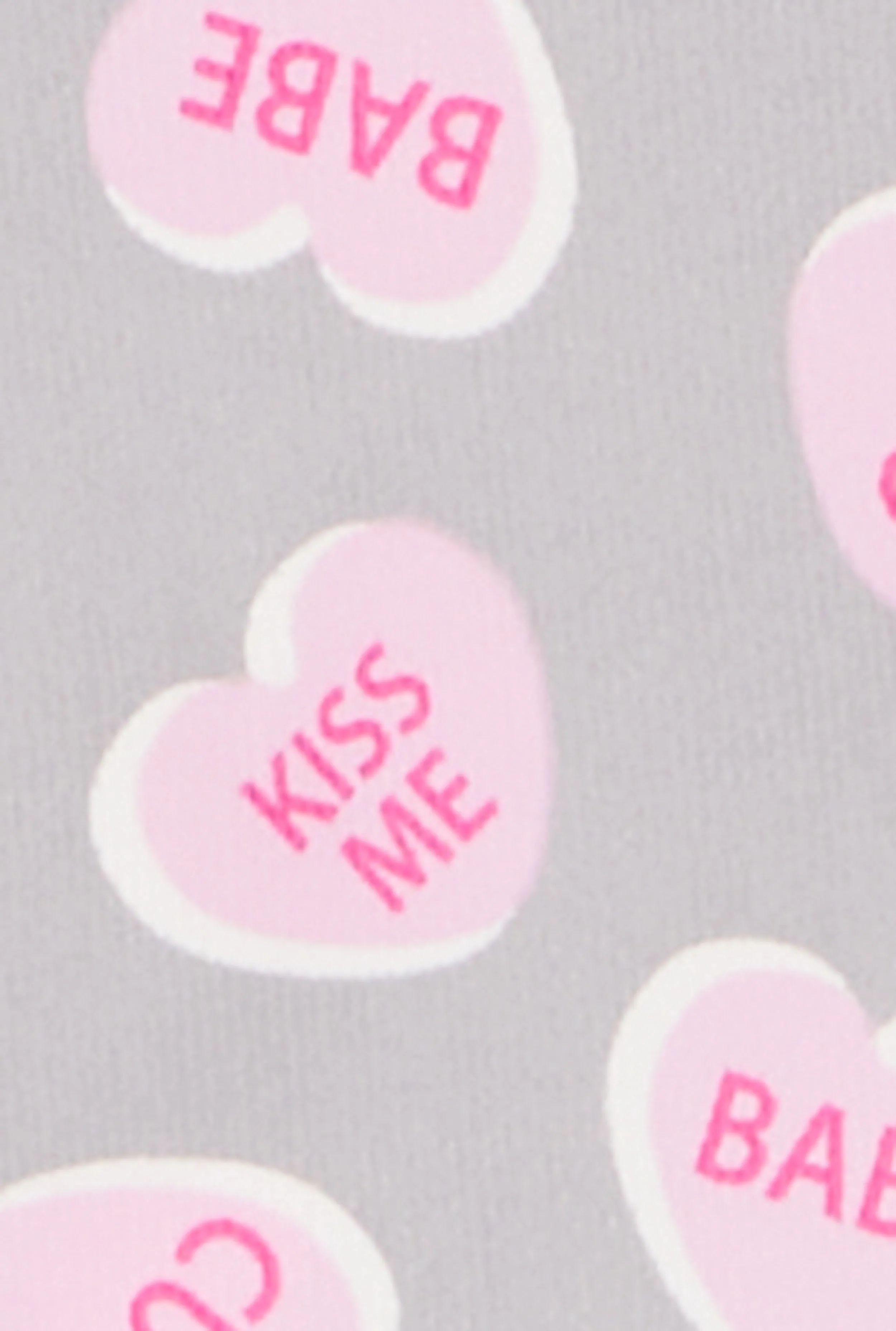 Plus Size Heart Graphic Print Pajama Cami and Shorts sold by Rainbow product image thumbnail 3