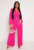 Plisse Twist Front Jumpsuit sold by Rainbow