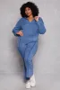 Plus Size Acid Wash Zip Front Top sold by Rainbow