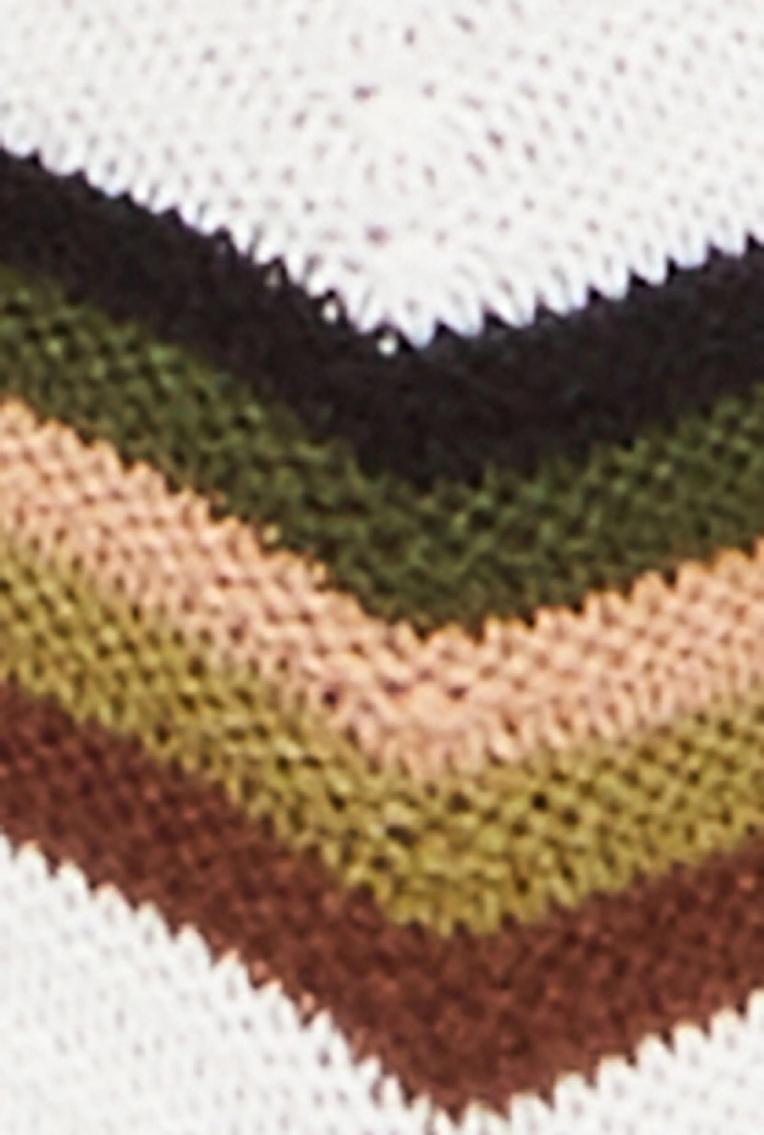 Chevron Stripe Caged Back Sweater sold by Rainbow product image thumbnail 4