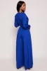 Pleated Wide Leg Faux Wrap Jumpsuit sold by Rainbow