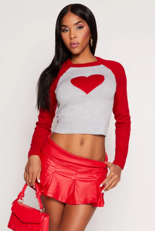 Heart Raglan Sweater sold by Rainbow