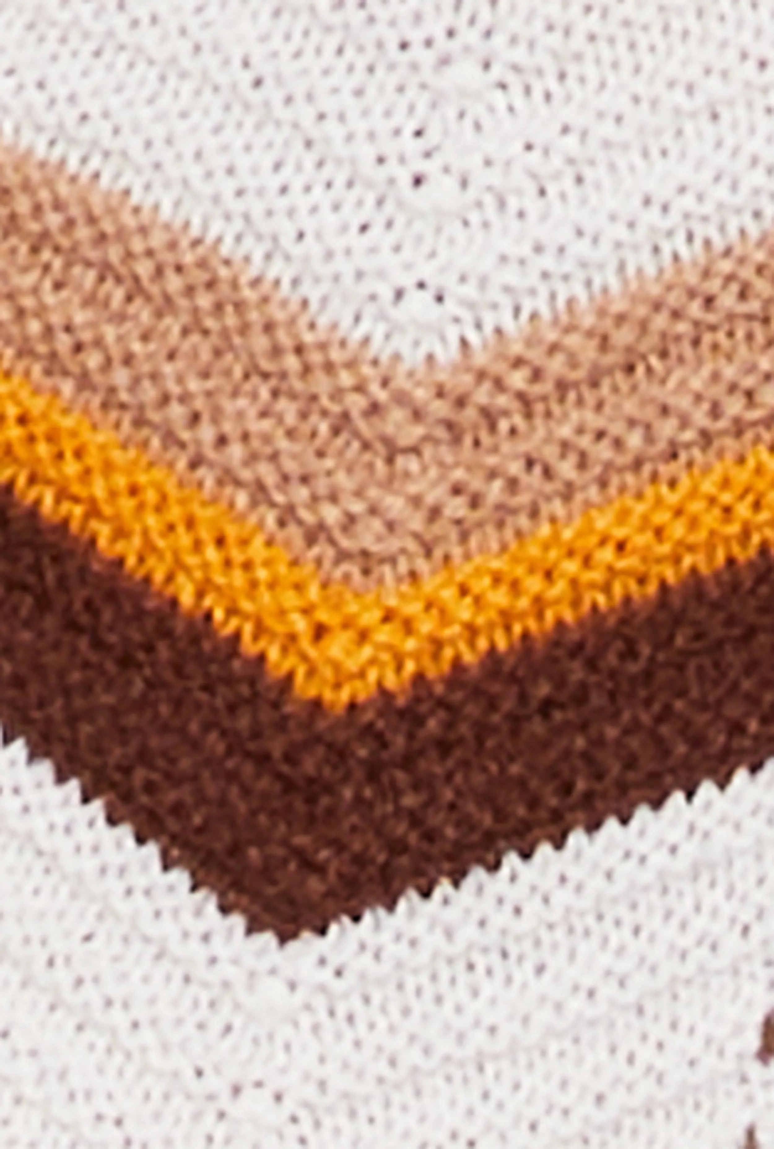 Chevron Stripe Caged Back Sweater sold by Rainbow product image thumbnail 4