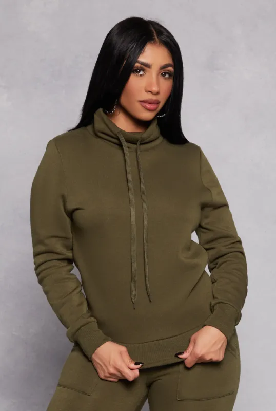 Funnel Neck Sweatshirt sold by Rainbow