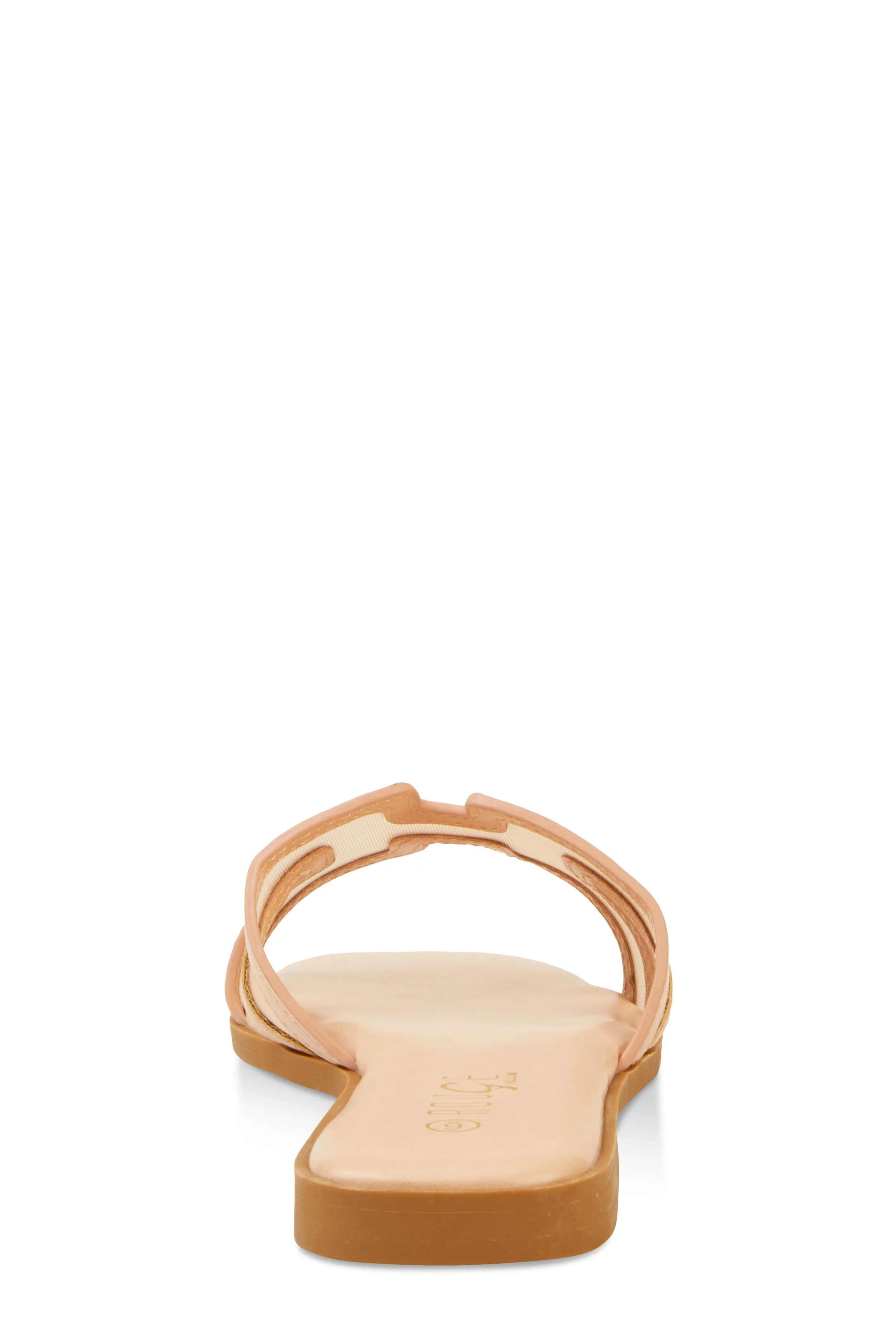 Mesh Insert Cut Out Band Slide Sandals sold by Rainbow product image thumbnail 3