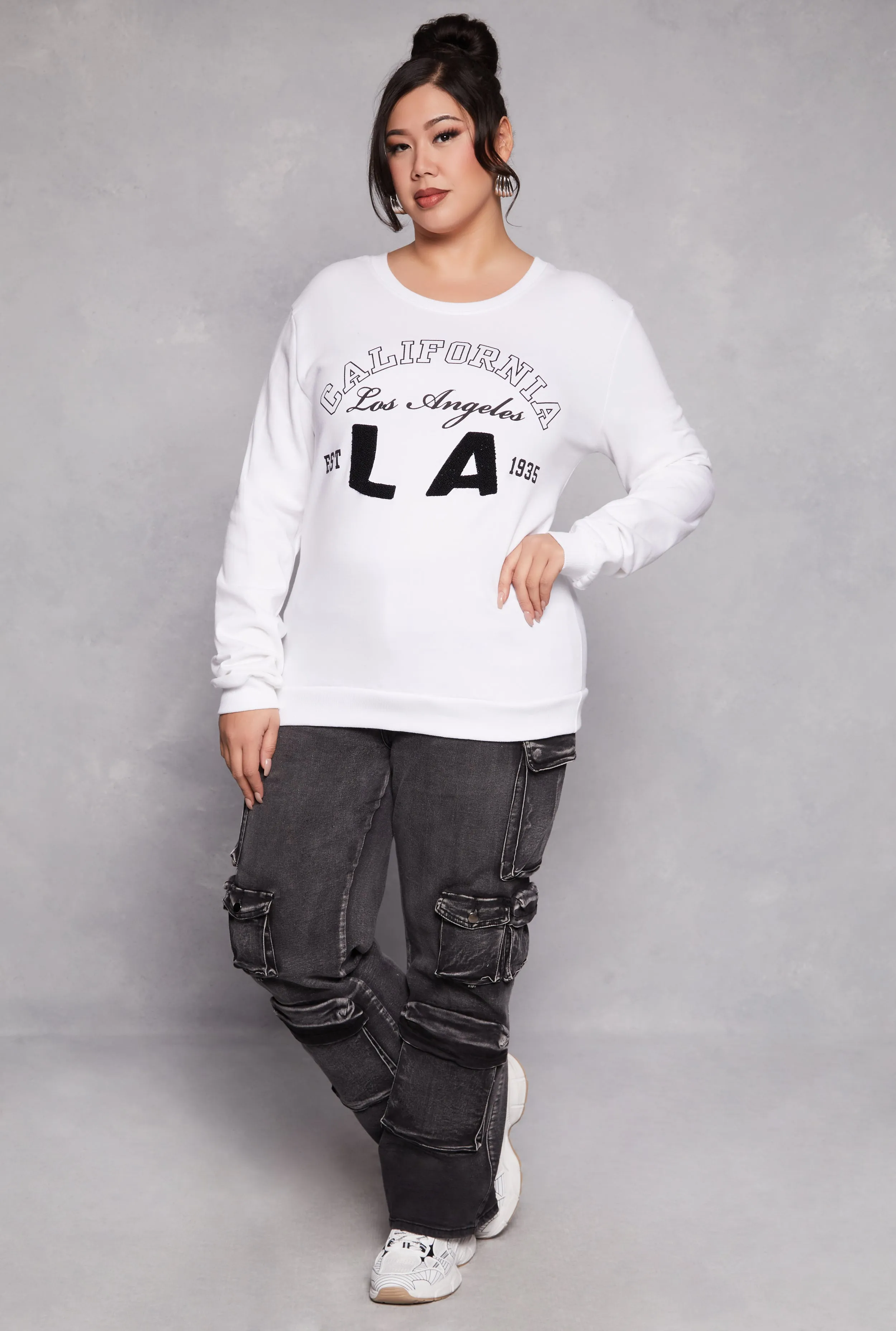 Plus Size California Graphic Pullover Sweatshirt sold by Rainbow product image thumbnail 2
