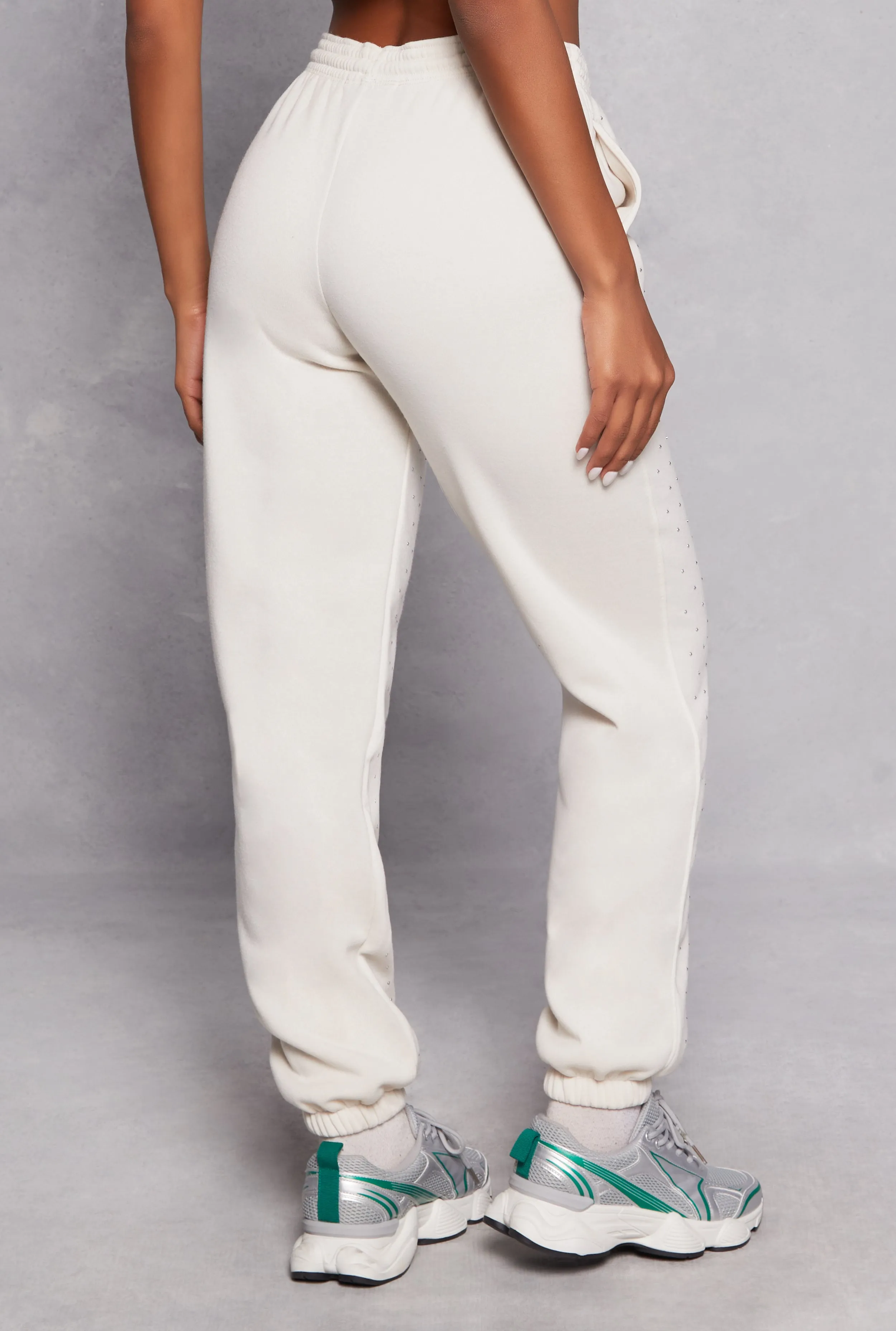Almost Famous Rhinestone Sweatpants sold by Rainbow product image thumbnail 3