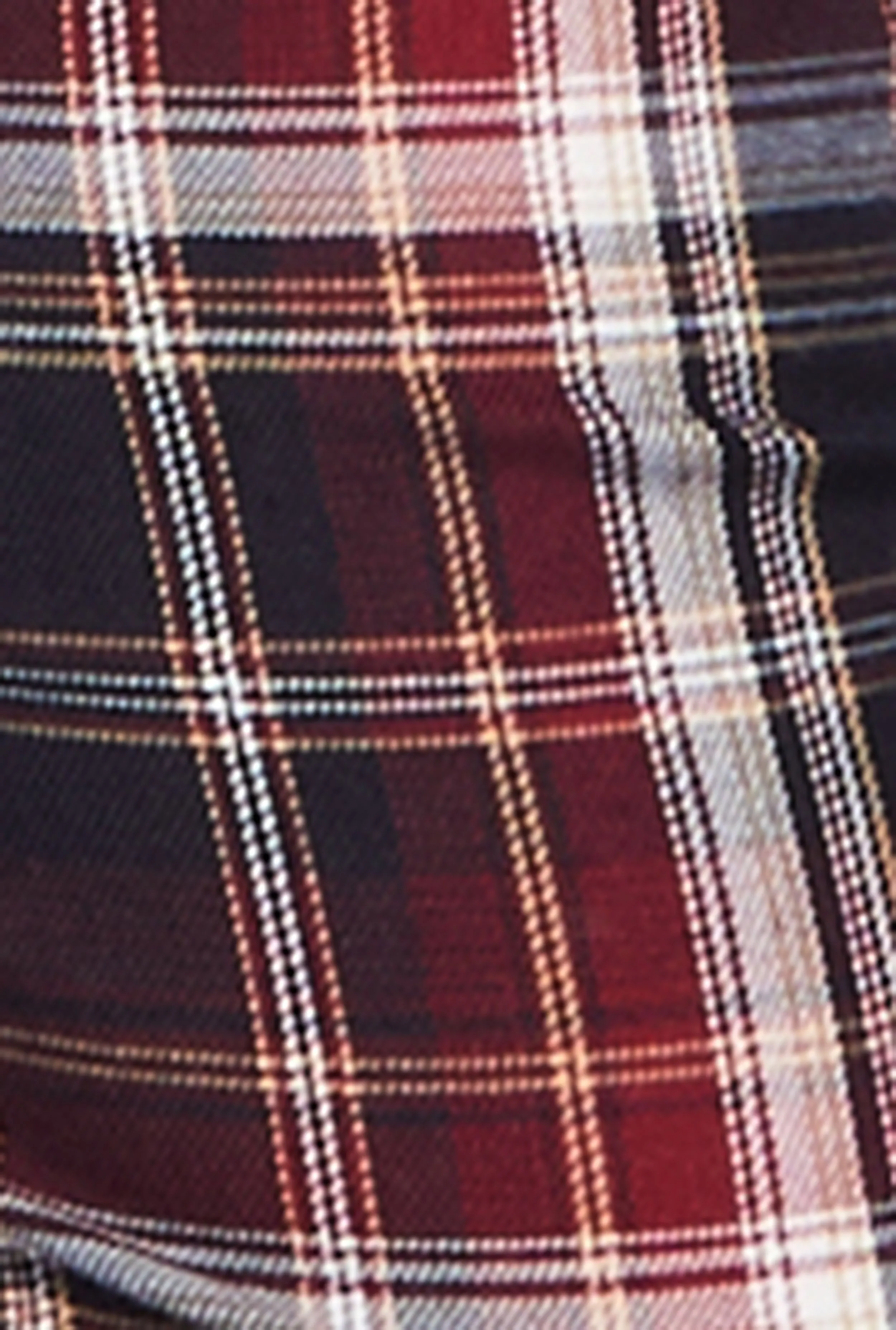 Almost Famous Plaid Flare Pants sold by Rainbow product image thumbnail 4