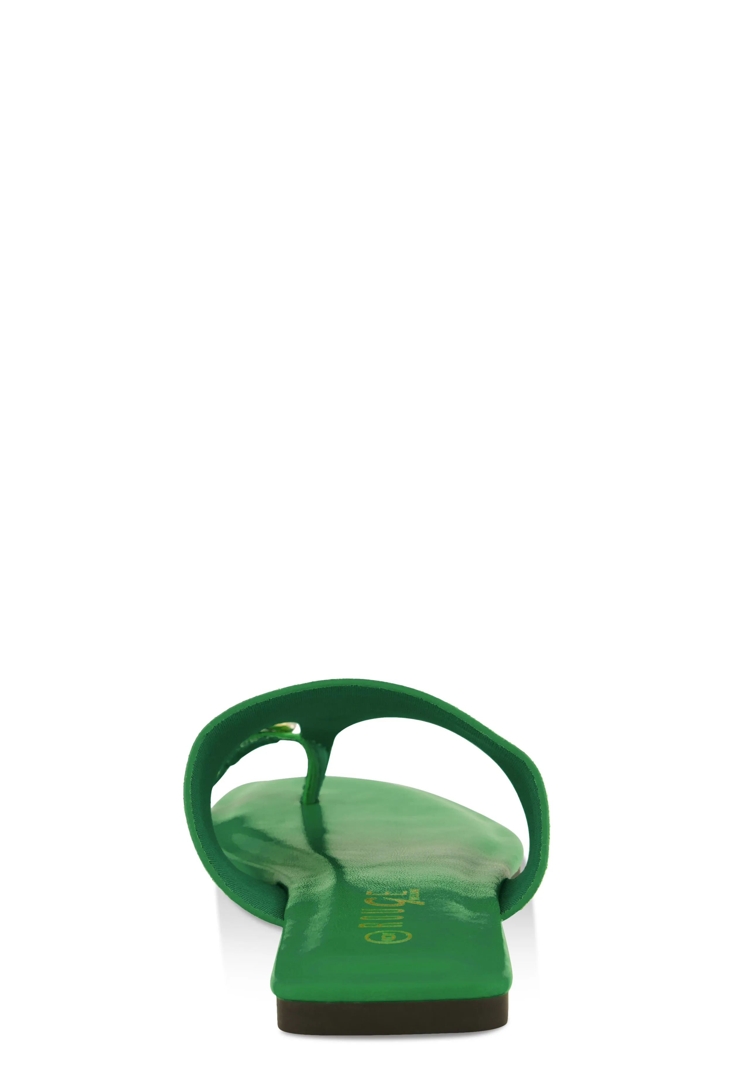 Metallic Toe Loop Detail Thong Slide Sandals sold by Rainbow product image thumbnail 3