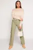 Crochet Crew Neck Sweater sold by Rainbow