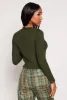 Ribbed Knit Button Front Cardigan sold by Rainbow