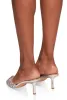 Gemstone Cut Out Band Stiletto Mules sold by Rainbow