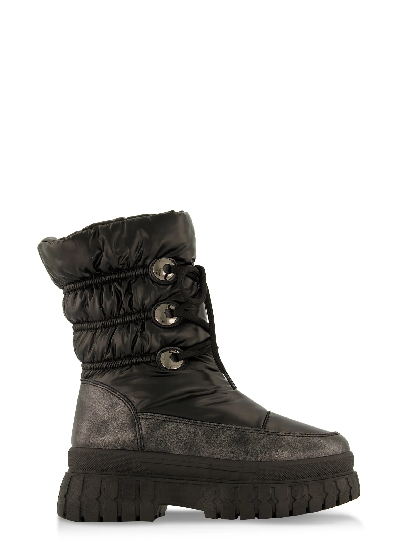 Lace Up Platform Weatherproof Snow Boots sold by Rainbow product image thumbnail 2