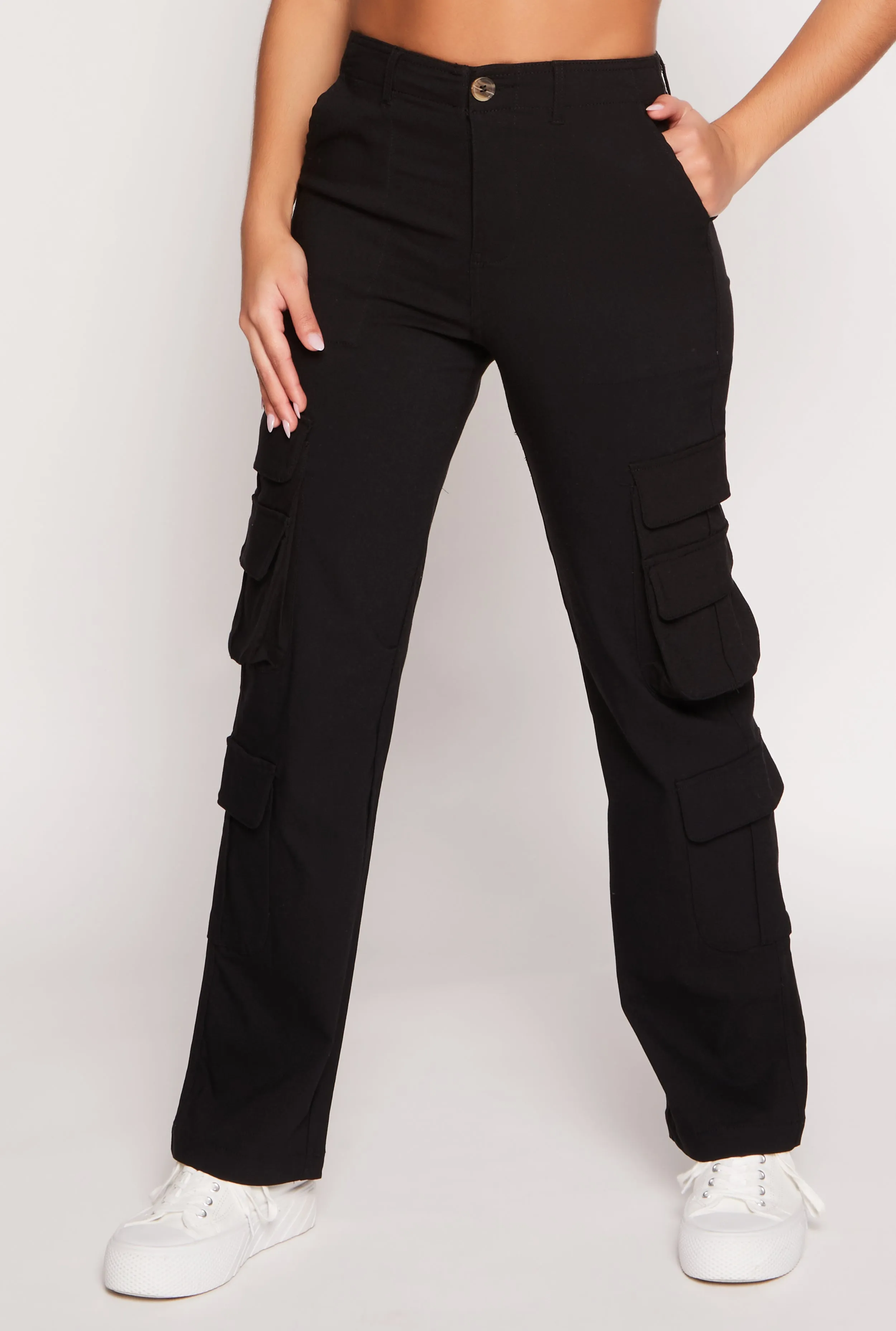 Haute Monde Straight Leg Cargo Pants sold by Rainbow product image thumbnail 2