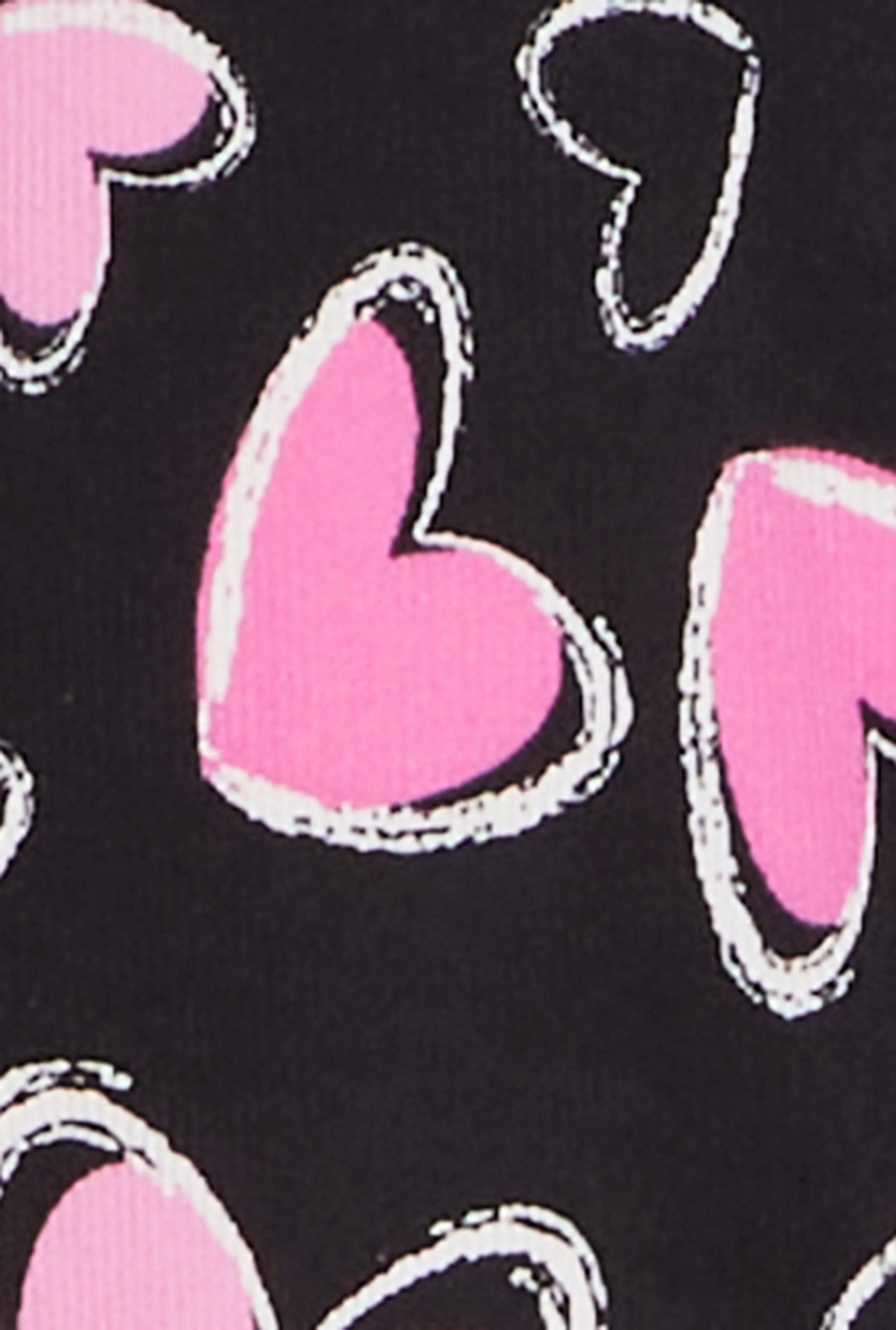 Plus Size Heart Print Pajama Cami and Shorts sold by Rainbow product image thumbnail 3