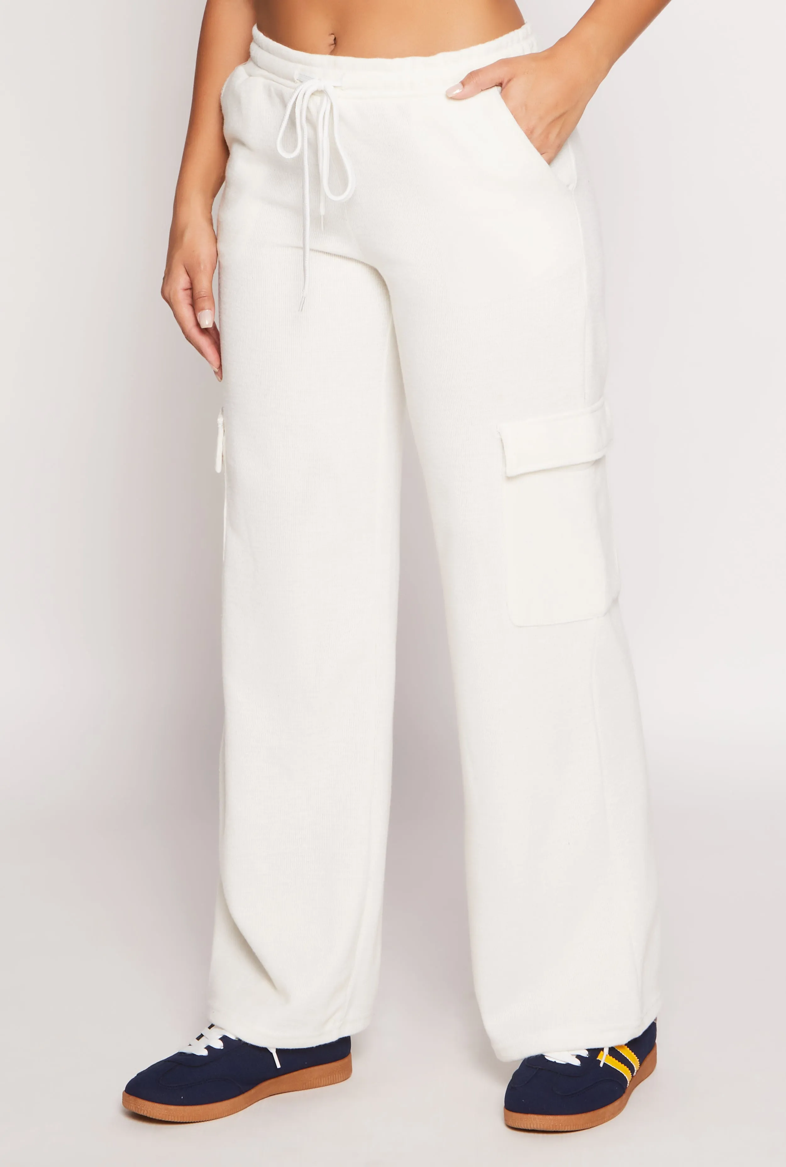 Drawstring Cargo Pocket Sweatpants sold by Rainbow product image thumbnail 2