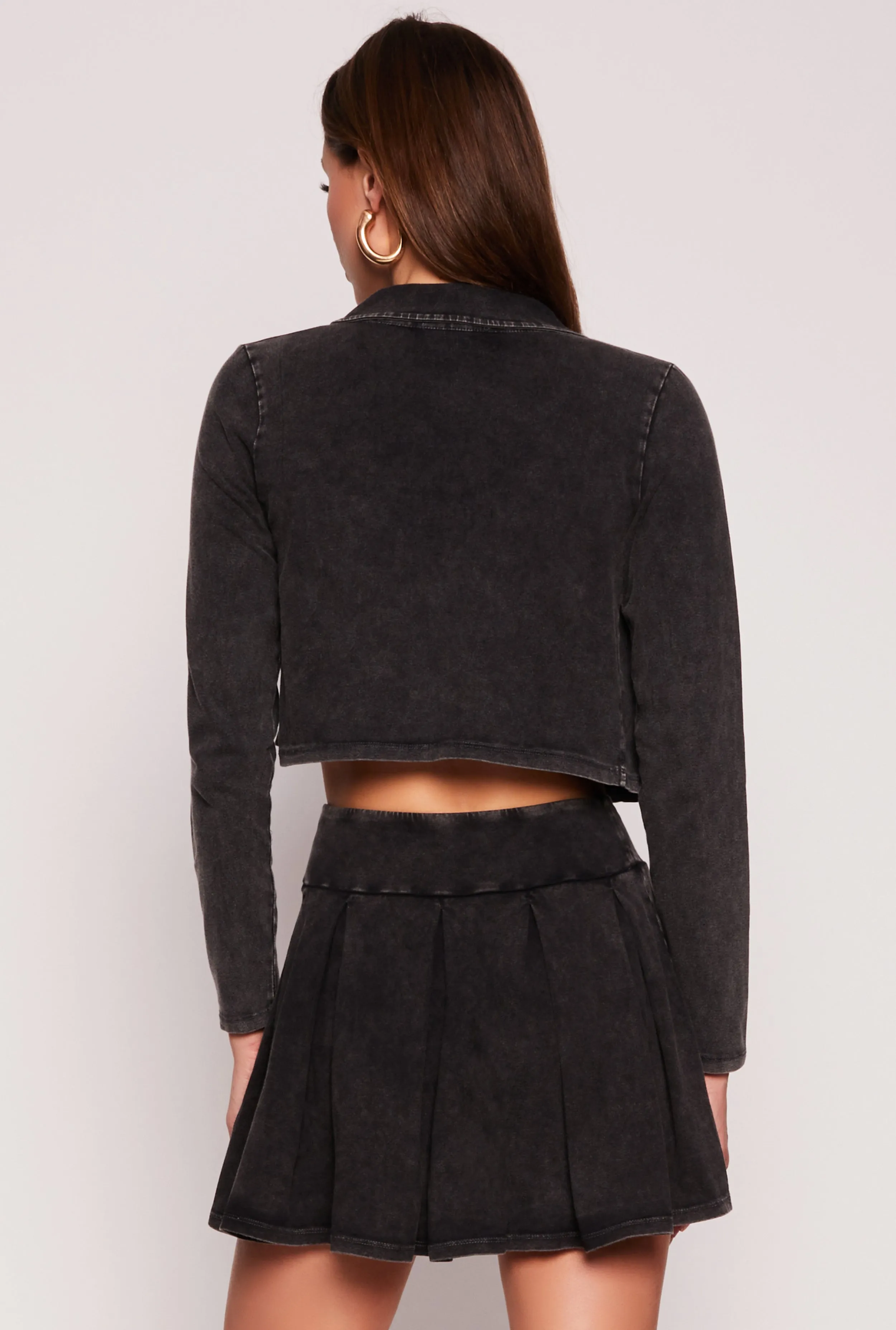 Open Front Crop Top sold by Rainbow product image thumbnail 3