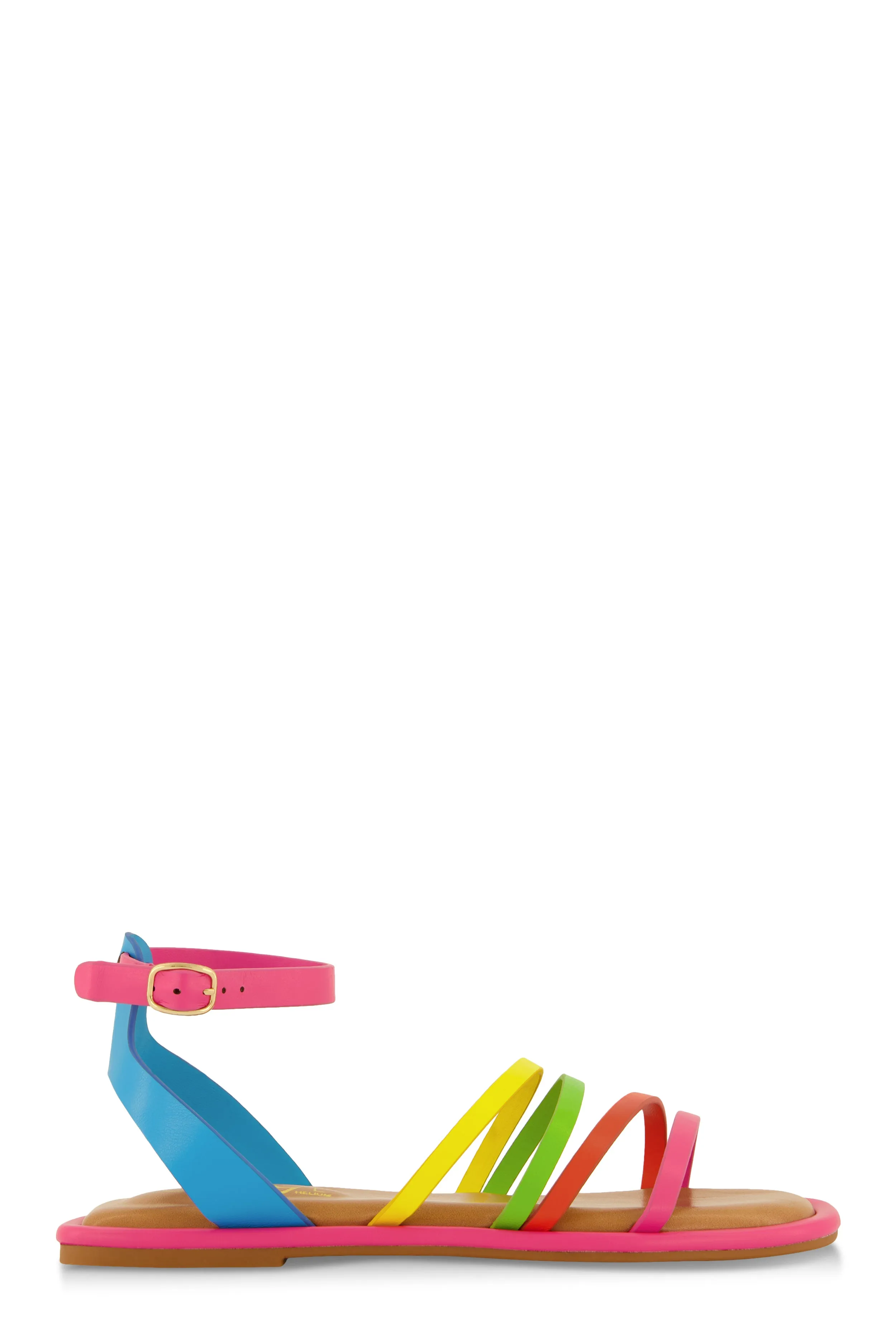 Asymmetrical Strappy Flat Sandals sold by Rainbow product image thumbnail 2