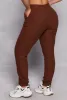 Leopard Textured Knit Joggers sold by Rainbow