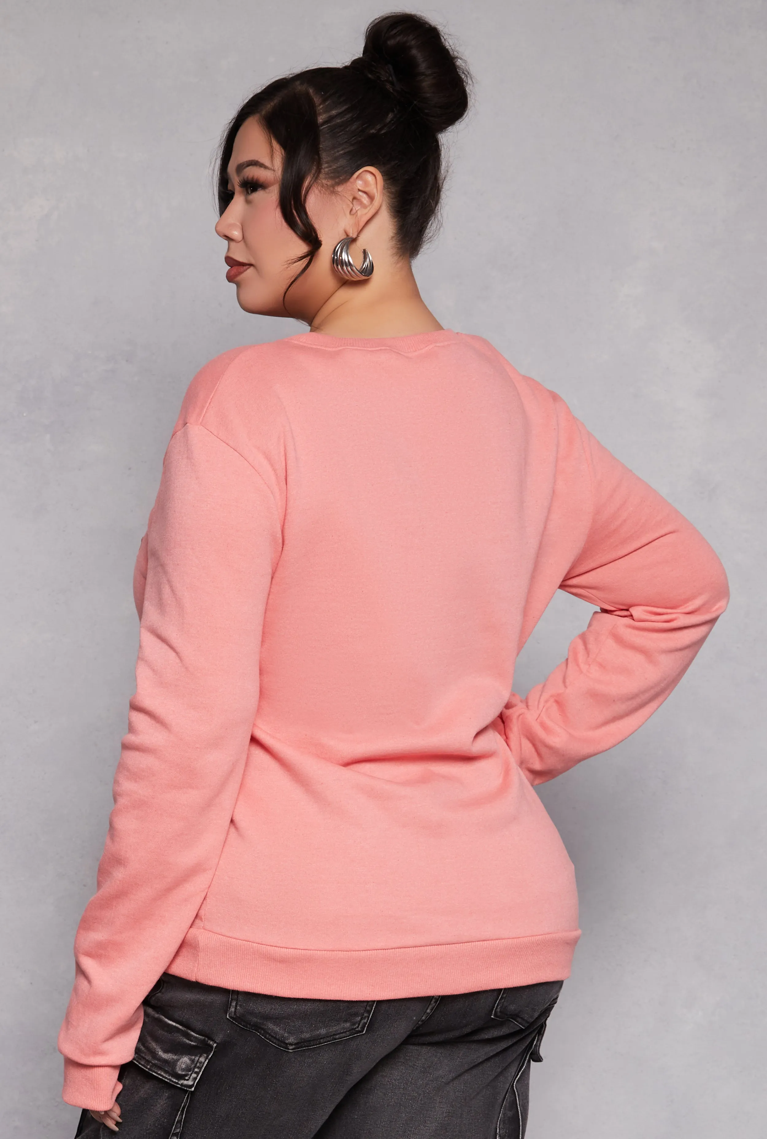 Plus Size Los Angeles Pullover Sweatshirt sold by Rainbow product image thumbnail 3