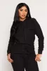 Leopard Textured Knit Hoodie sold by Rainbow