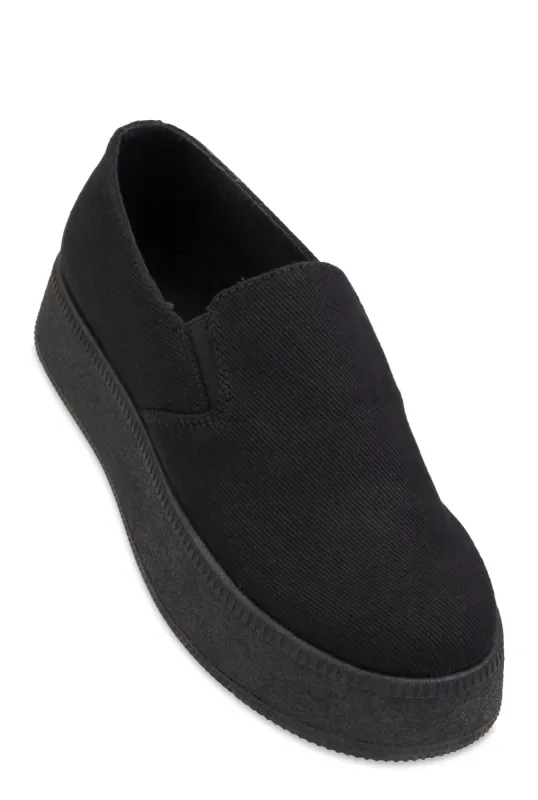 Low Platform Slip On Sneakers sold by Rainbow