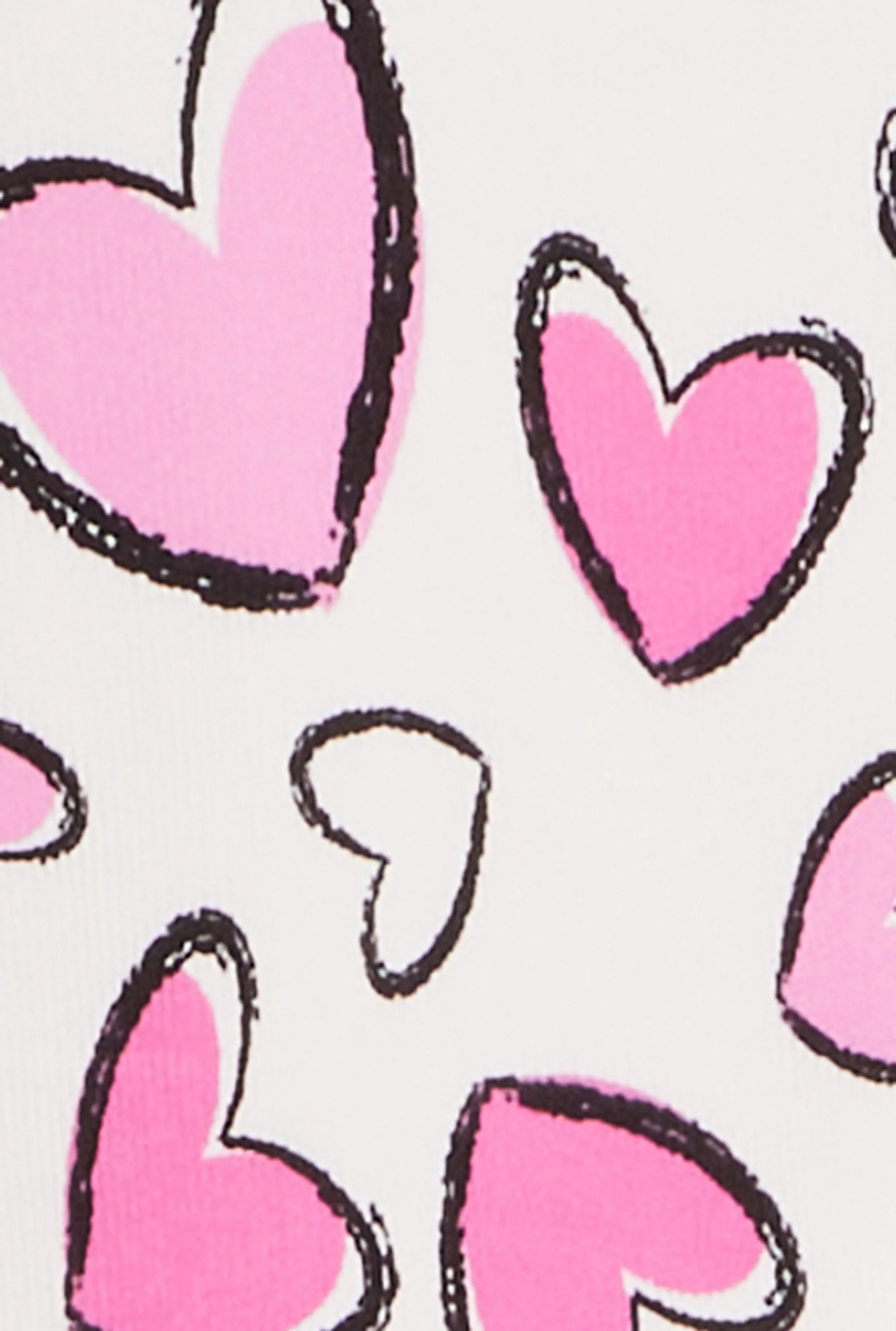 Plus Size Heart Print Pajama Cami and Shorts sold by Rainbow product image thumbnail 3