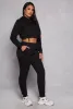 Quilted Toggle Drawstring Joggers sold by Rainbow