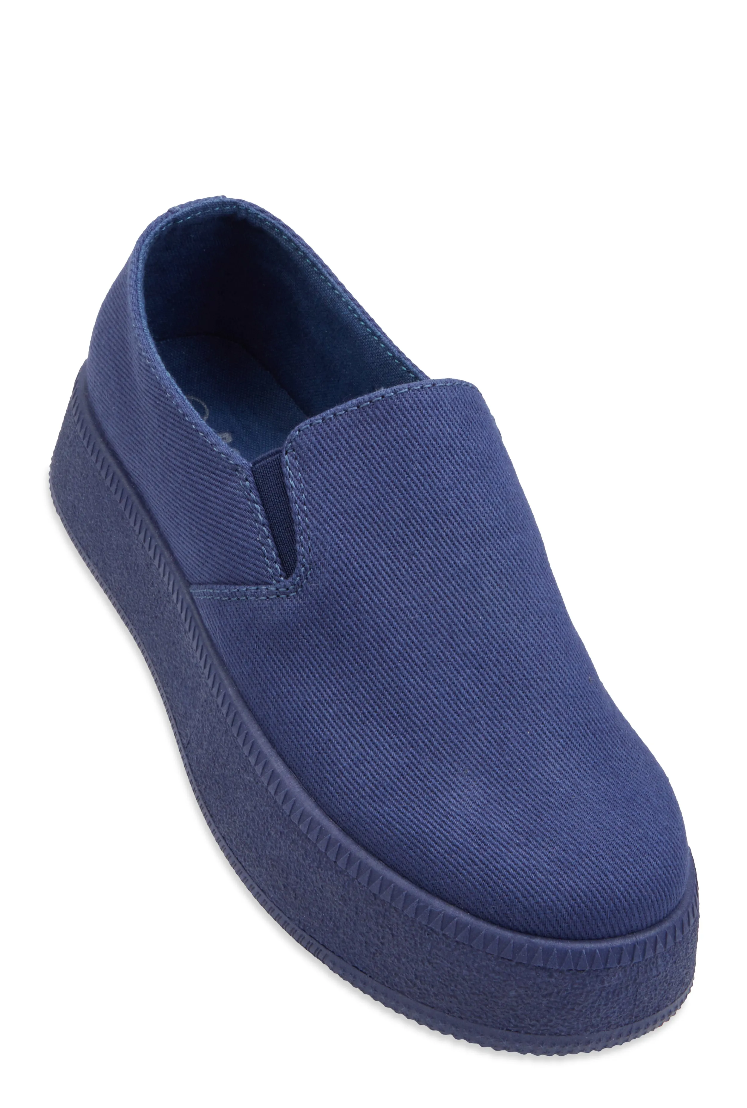 Low Platform Slip On Sneakers sold by Rainbow