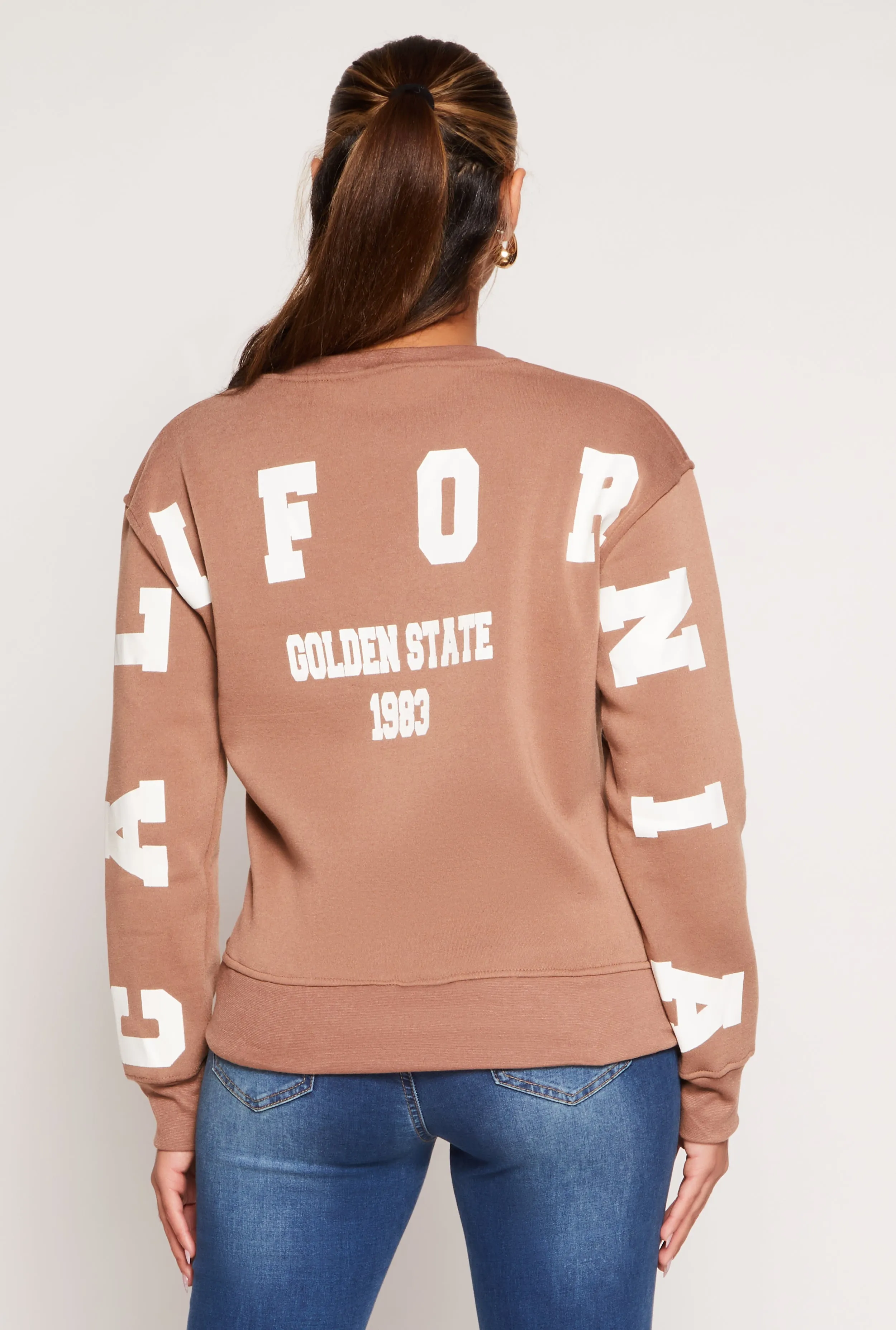 California Back Graphic Pullover Sweatshirt sold by Rainbow product image thumbnail 3