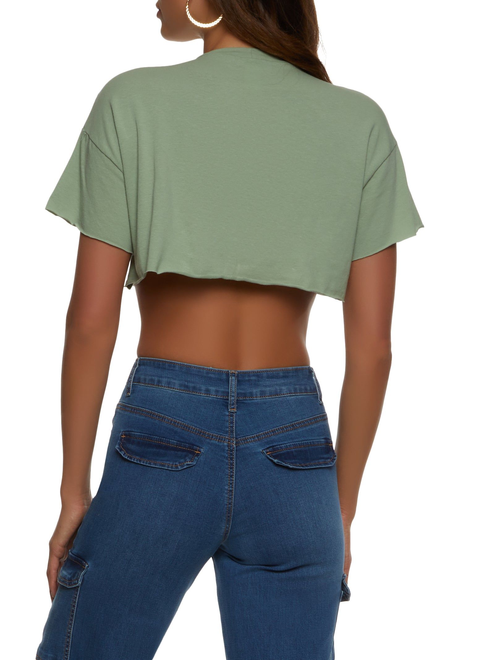 Vintage Cropped Tee sold by Rainbow product image thumbnail 2