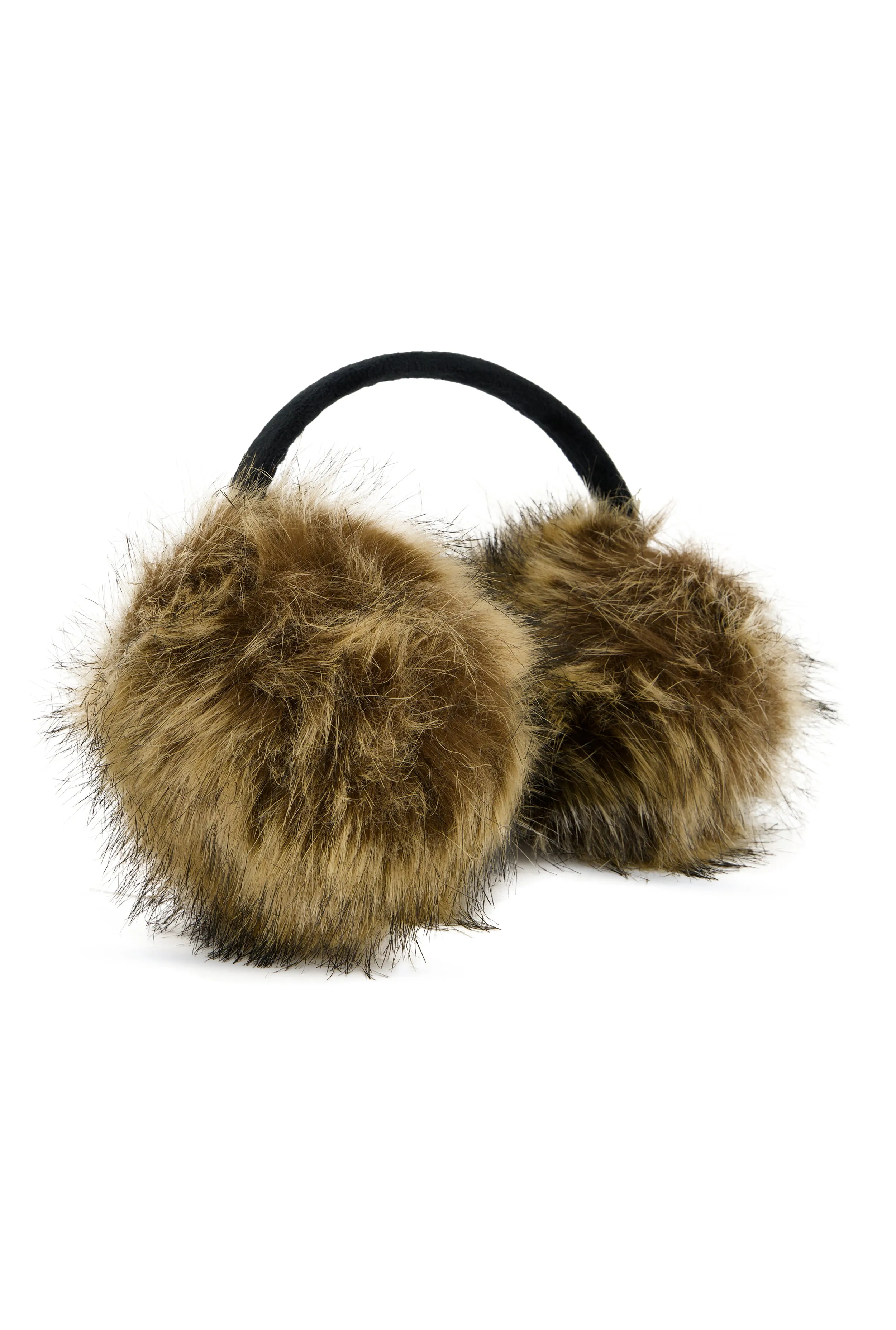 Oversized Faux Fur Earmuffs sold by Rainbow product image thumbnail 3
