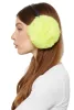 Faux Leather Band Faux Fur Earmuffs sold by Rainbow