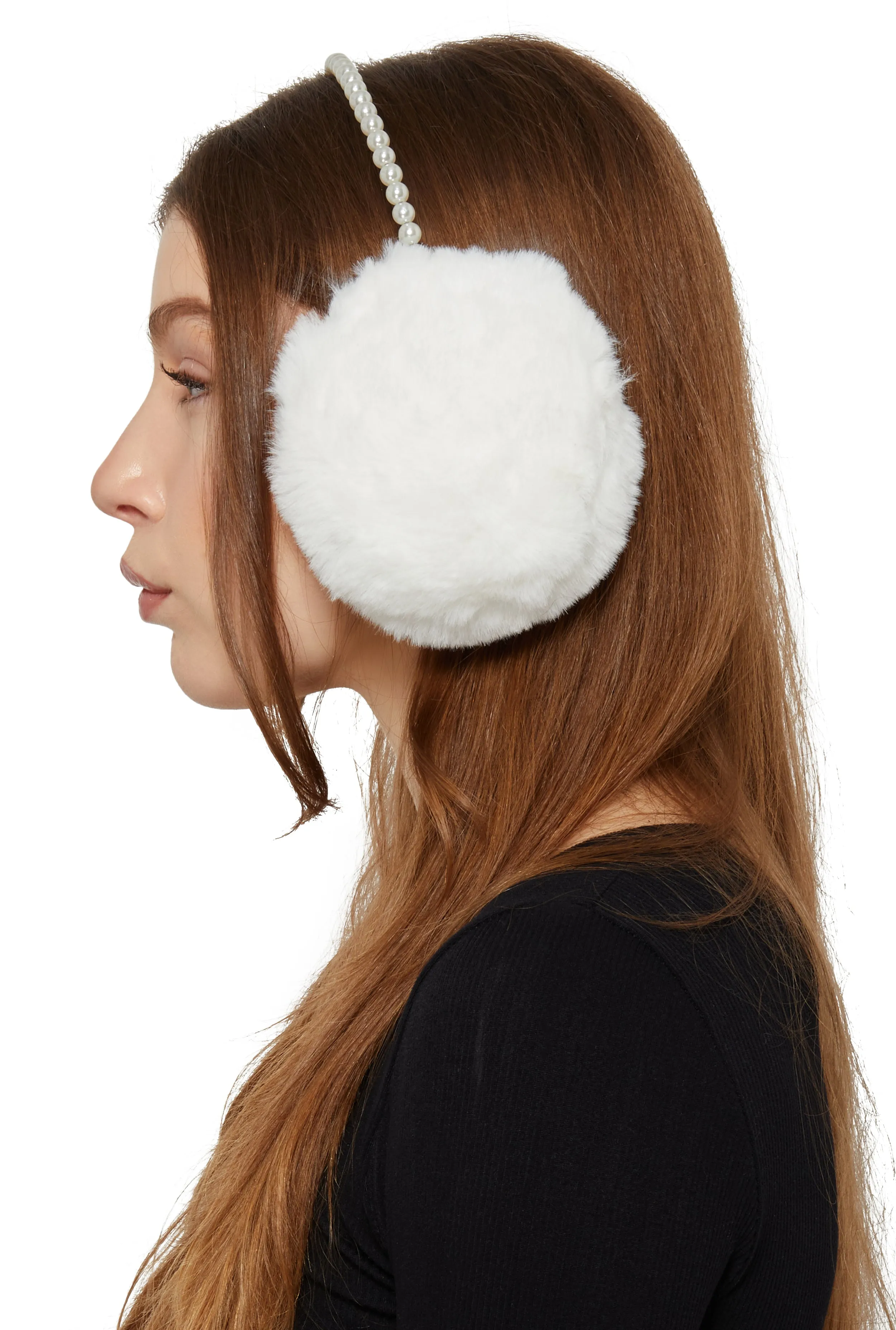 Faux Pearl Earmuffs sold by Rainbow product image thumbnail 2