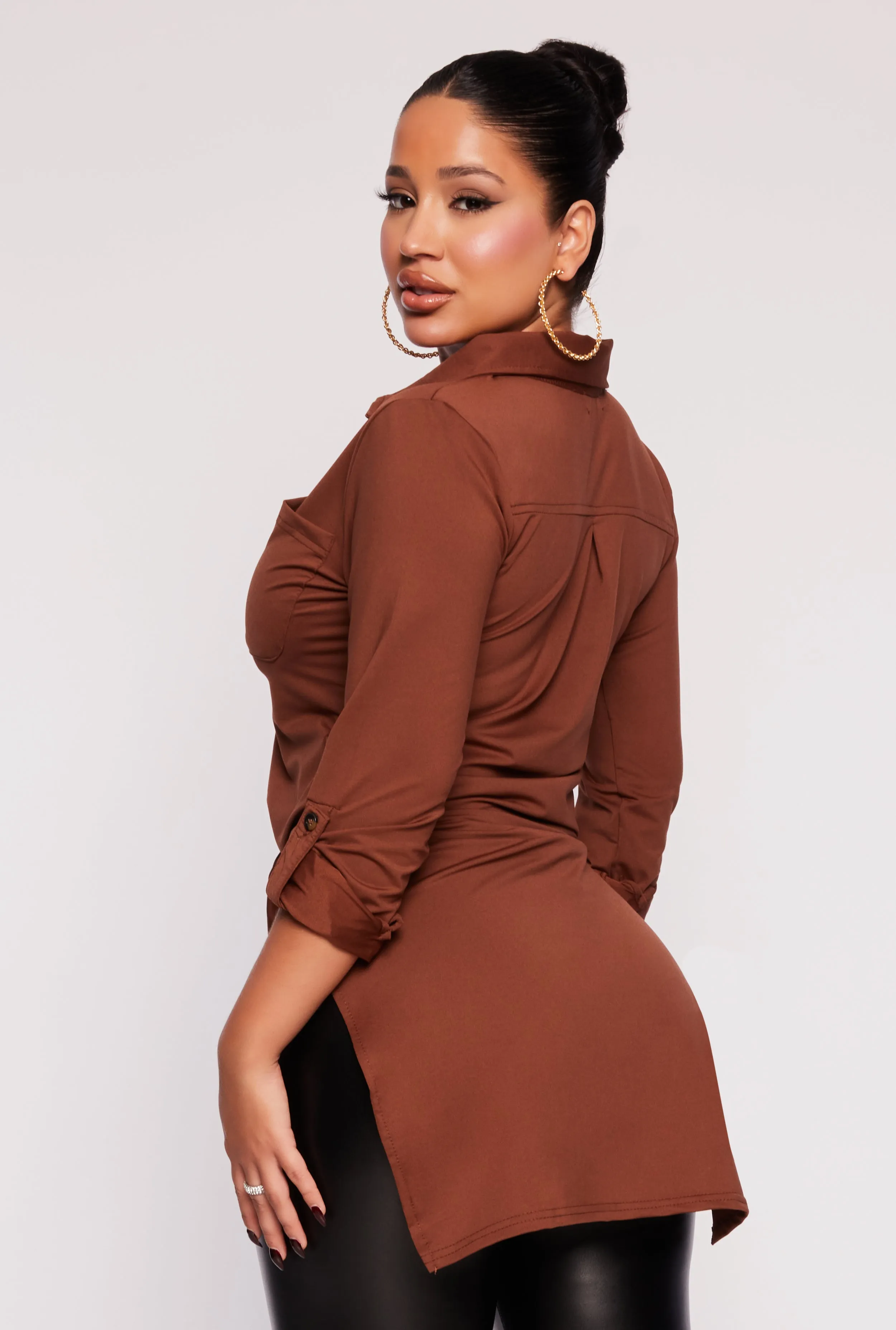 Tie Button Front Shirt sold by Rainbow product image thumbnail 3