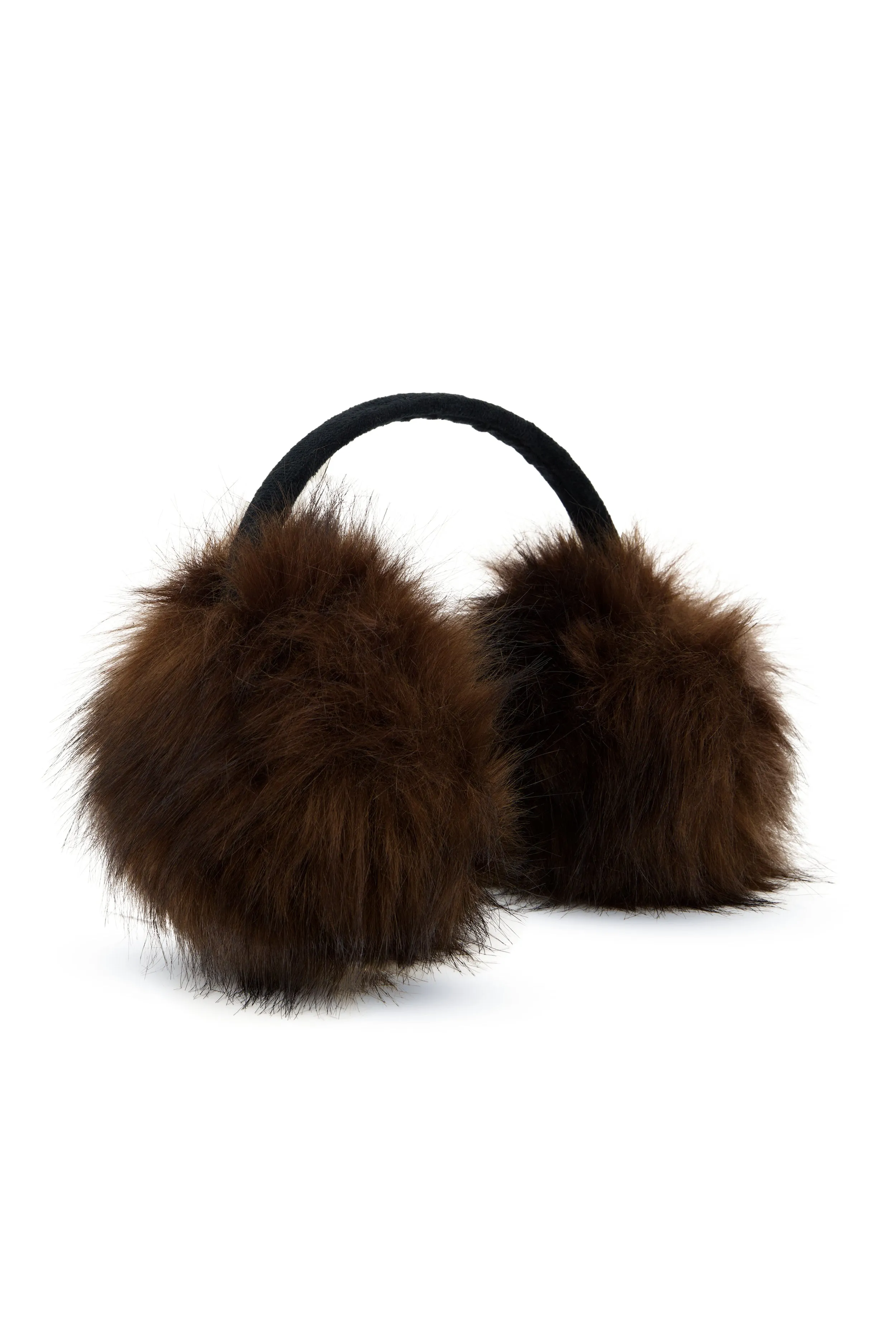 Oversized Faux Fur Earmuffs sold by Rainbow product image thumbnail 3