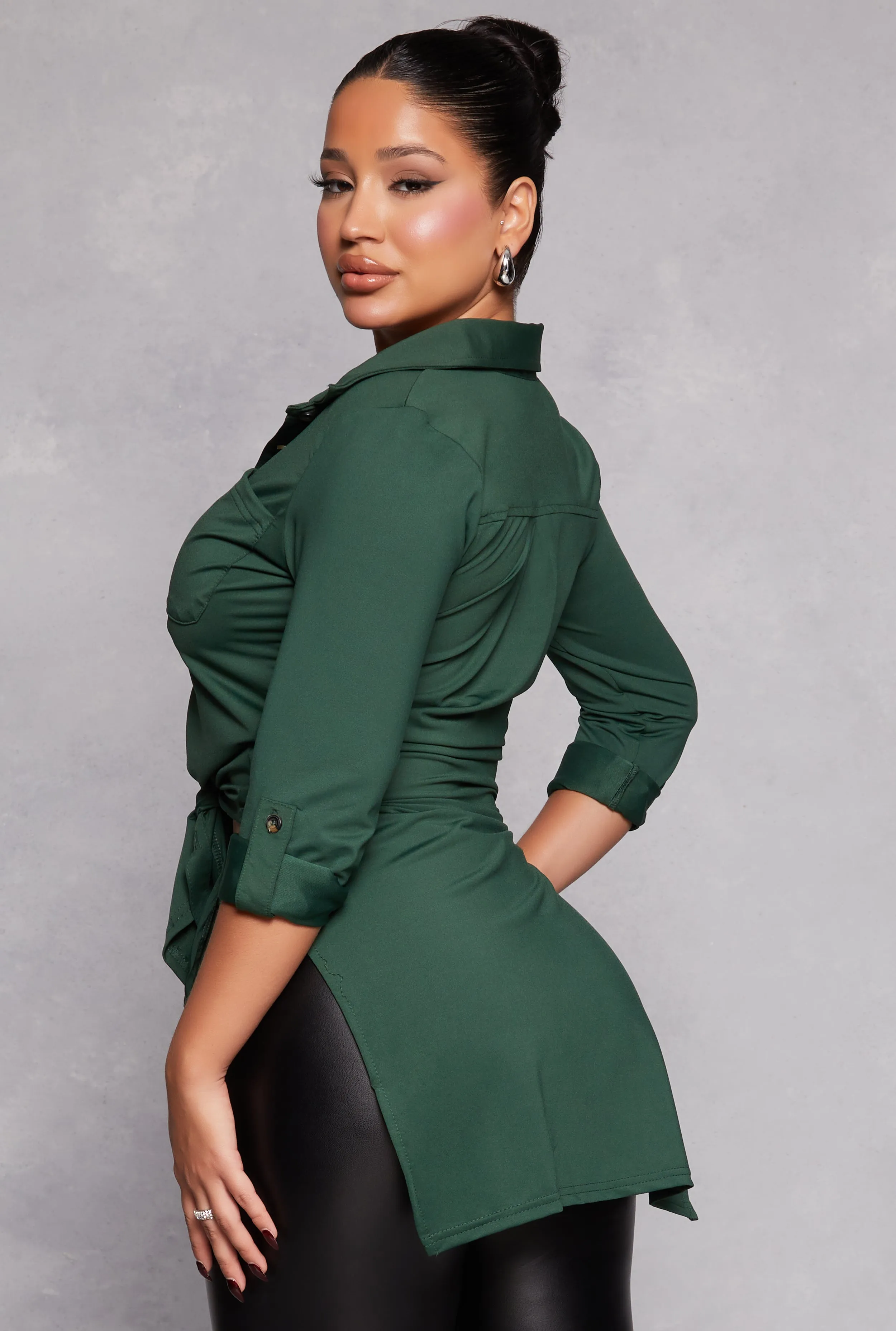 Tie Button Front Shirt sold by Rainbow product image thumbnail 3