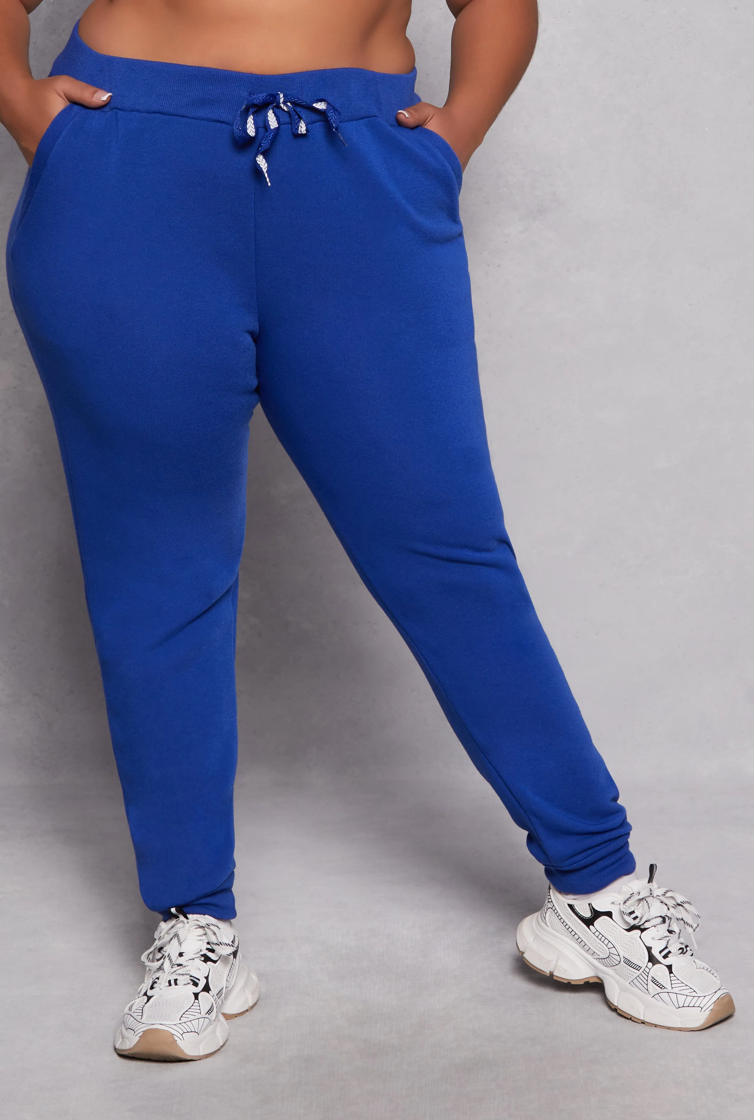 Plus Size Fleece High Waist Joggers sold by Rainbow product image thumbnail 4