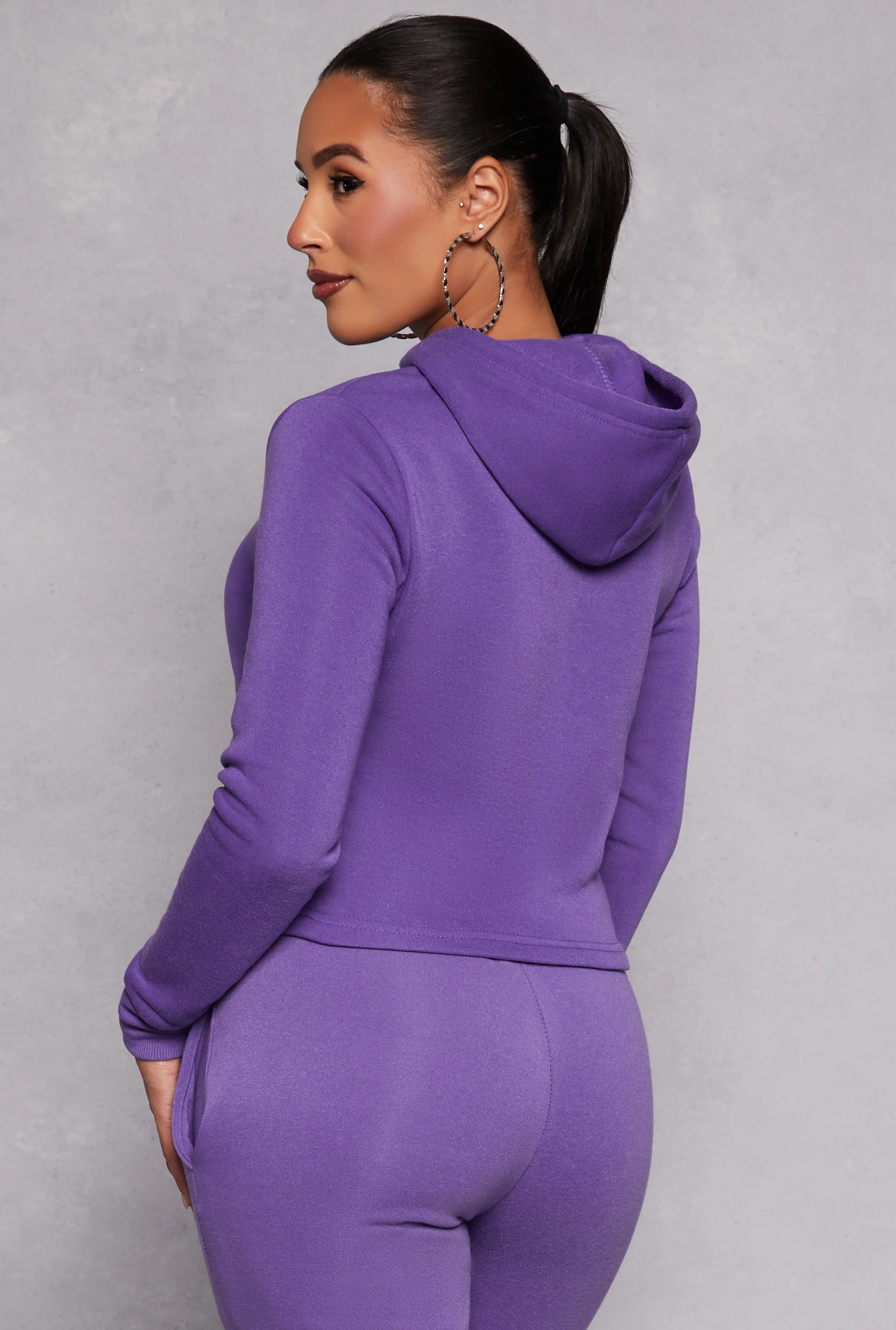 Pullover Fleece Hoodie sold by Rainbow product image thumbnail 2