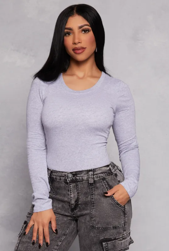 Long Sleeve Crew Neck Top sold by Rainbow