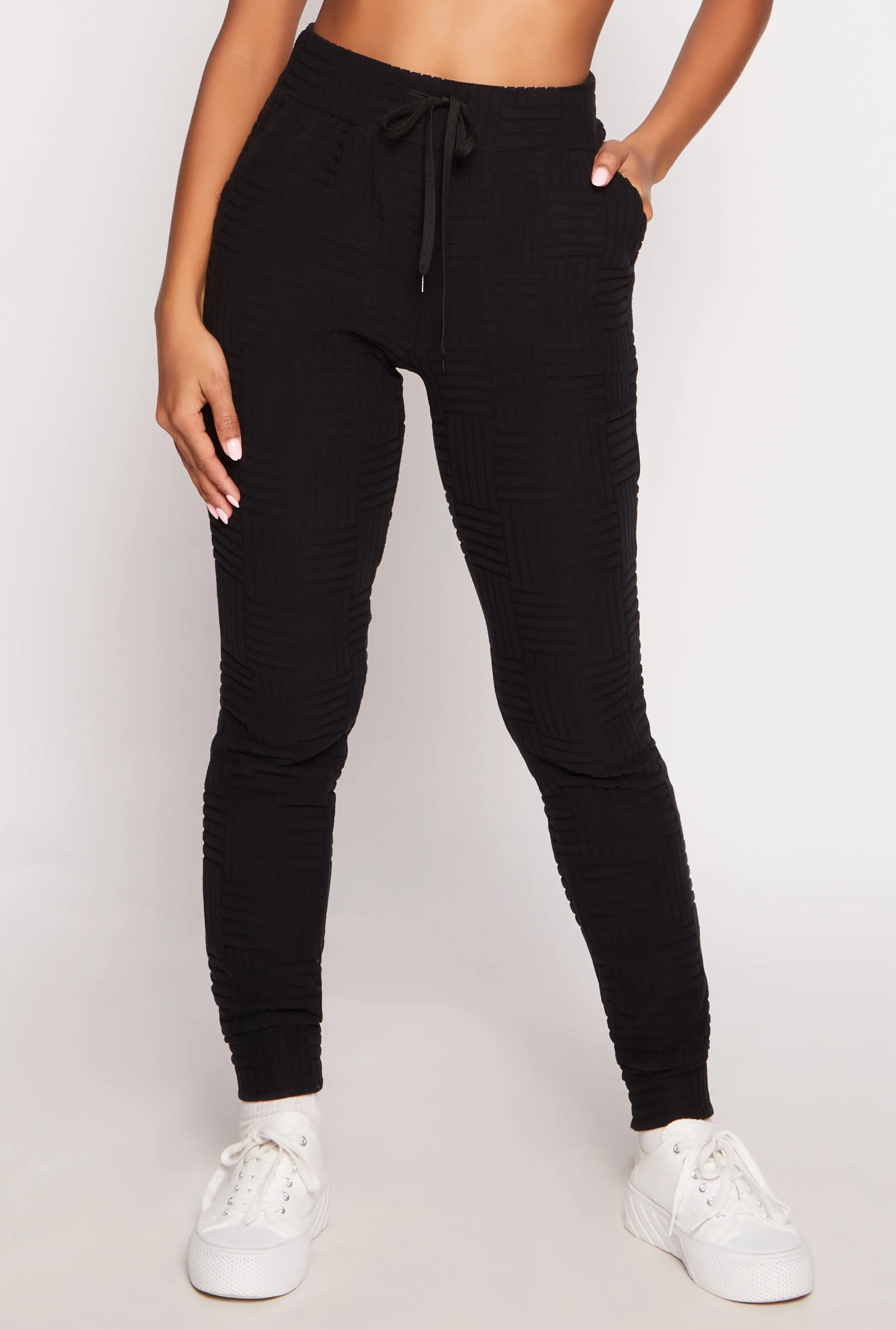 Geometric Embossed Joggers sold by Rainbow product image thumbnail 2