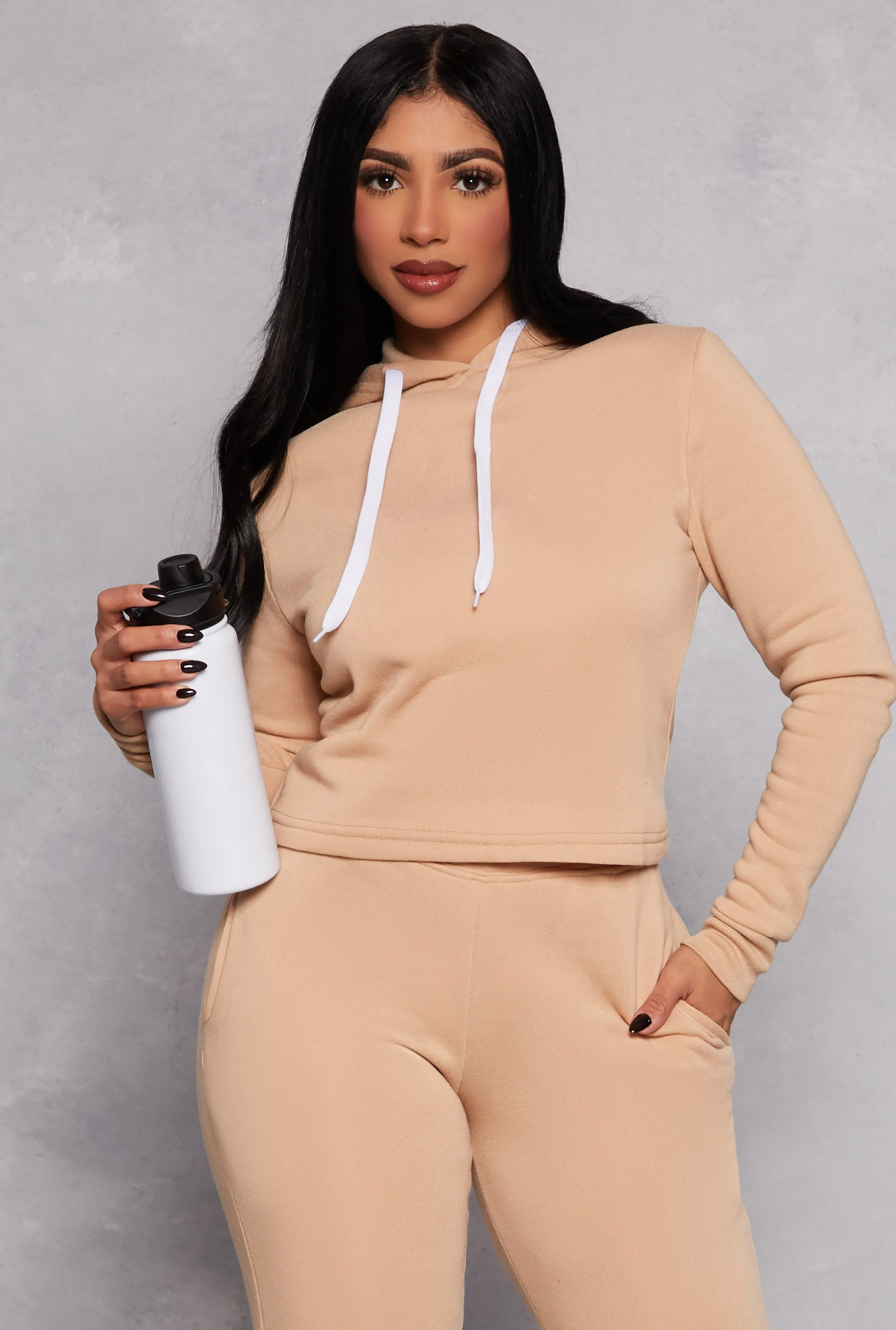 Pullover Fleece Hoodie sold by Rainbow