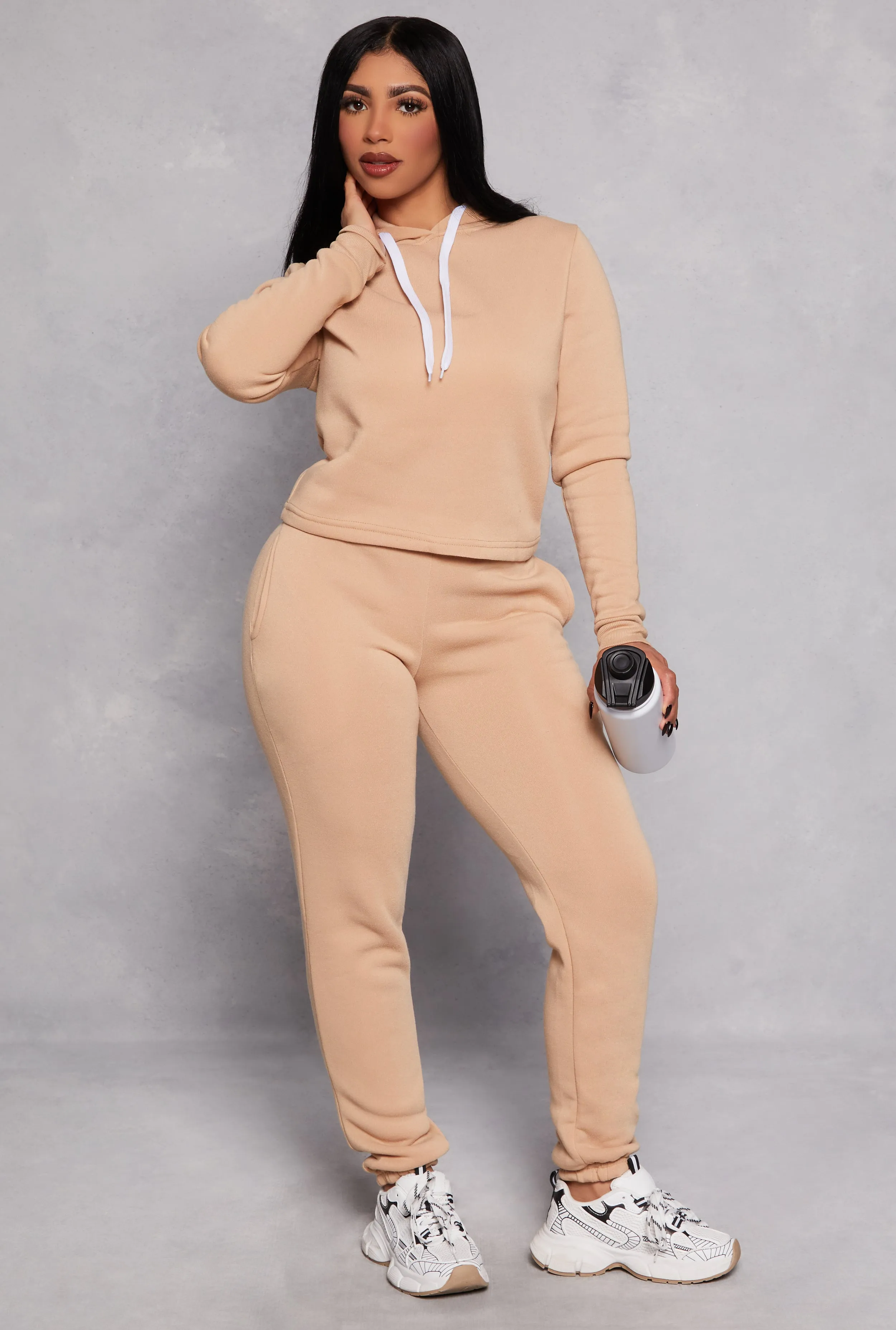 Pullover Fleece Hoodie sold by Rainbow product image thumbnail 2