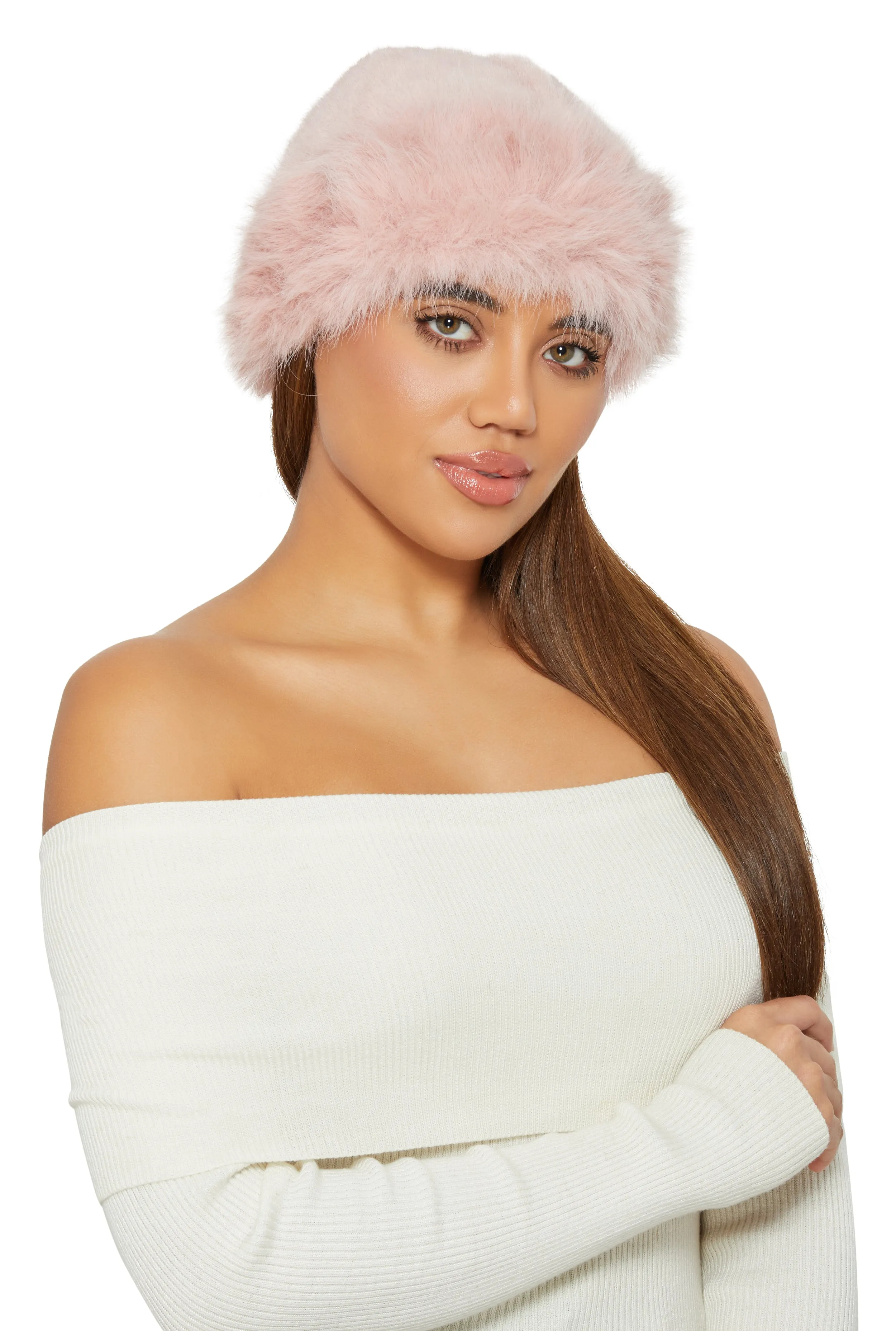 Faux Fur Beanie sold by Rainbow