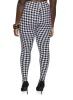 Plus Size Houndstooth Leggings sold by Rainbow