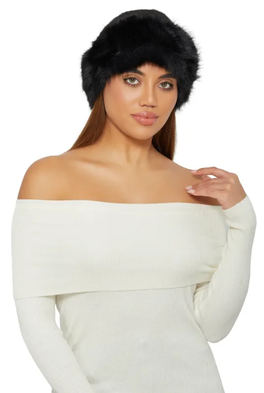Faux Fur Beanie sold by Rainbow